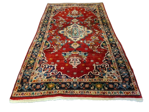 Perserteppich Orientteppich Handgeknüpfter Teppich Sarough 220x130cm