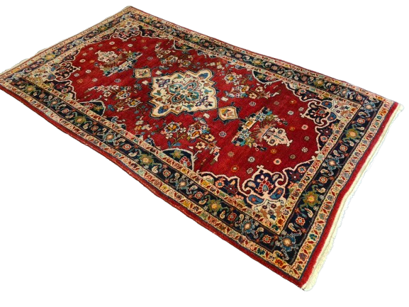 Perserteppich Orientteppich Handgeknüpfter Teppich Sarough 220x130cm