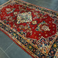 Perserteppich Orientteppich Handgeknüpfter Teppich Sarough 220x130cm