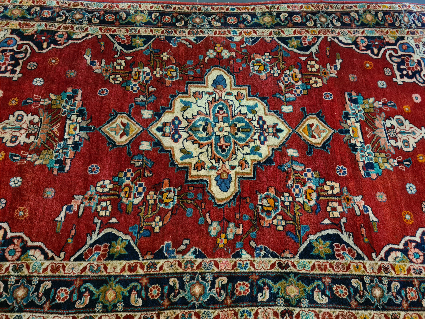 Perserteppich Orientteppich Handgeknüpfter Teppich Sarough 220x130cm