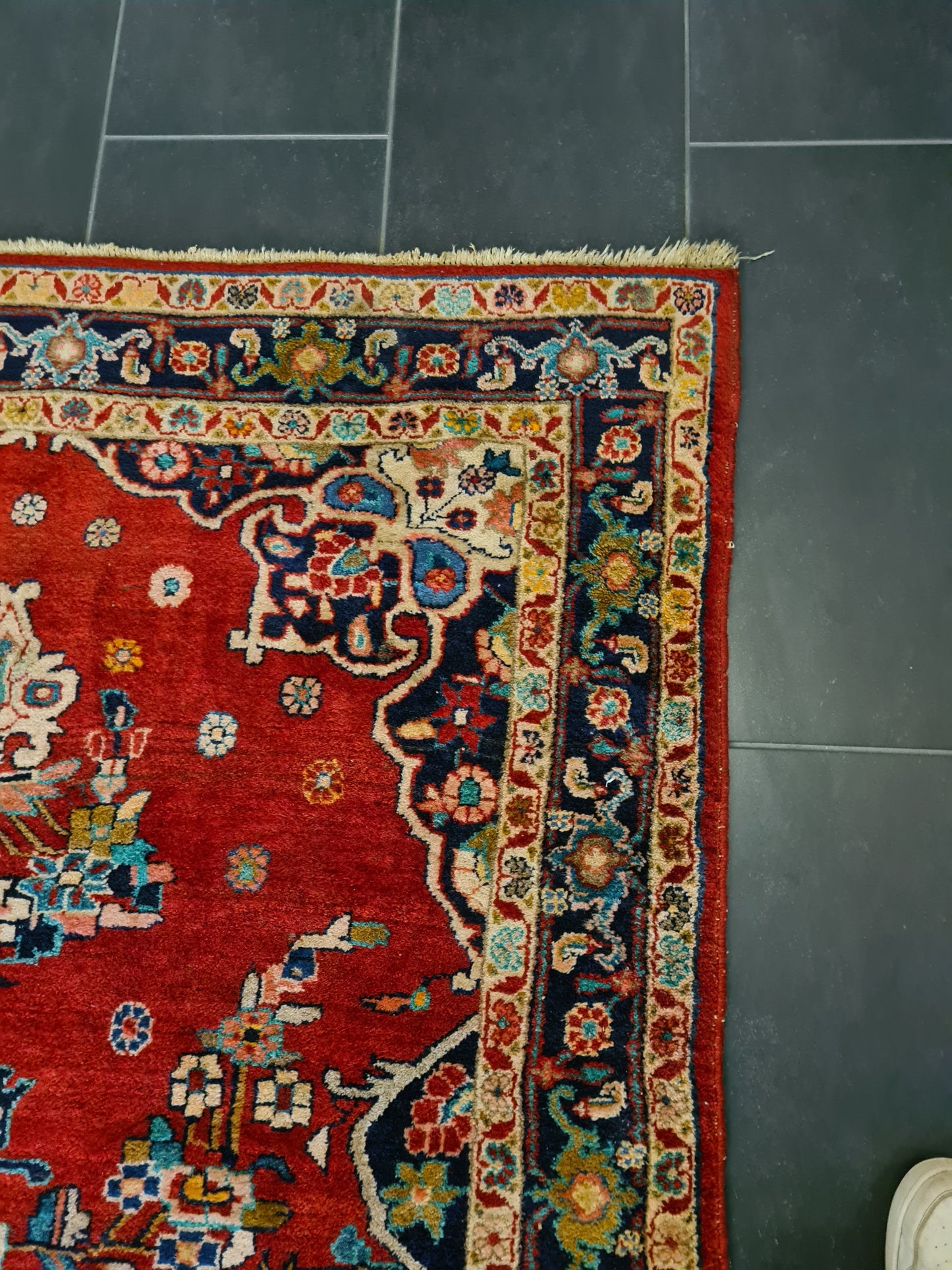 Perserteppich Orientteppich Handgeknüpfter Teppich Sarough 220x130cm