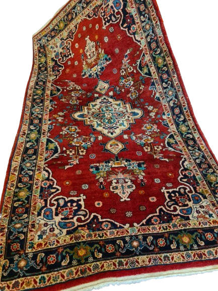 Perserteppich Orientteppich Handgeknüpfter Teppich Sarough 220x130cm