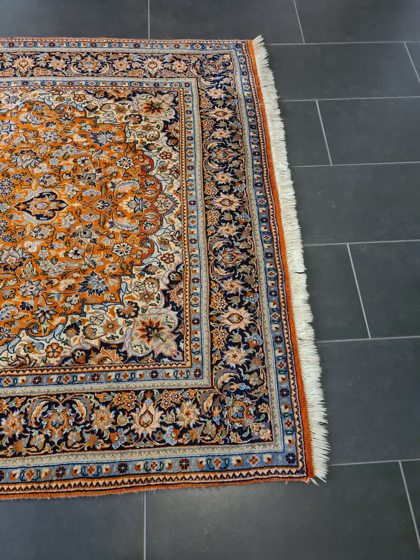 Perserteppich Orientteppich Handgeknüpfter Teppich Bidjar fein 245x155cm