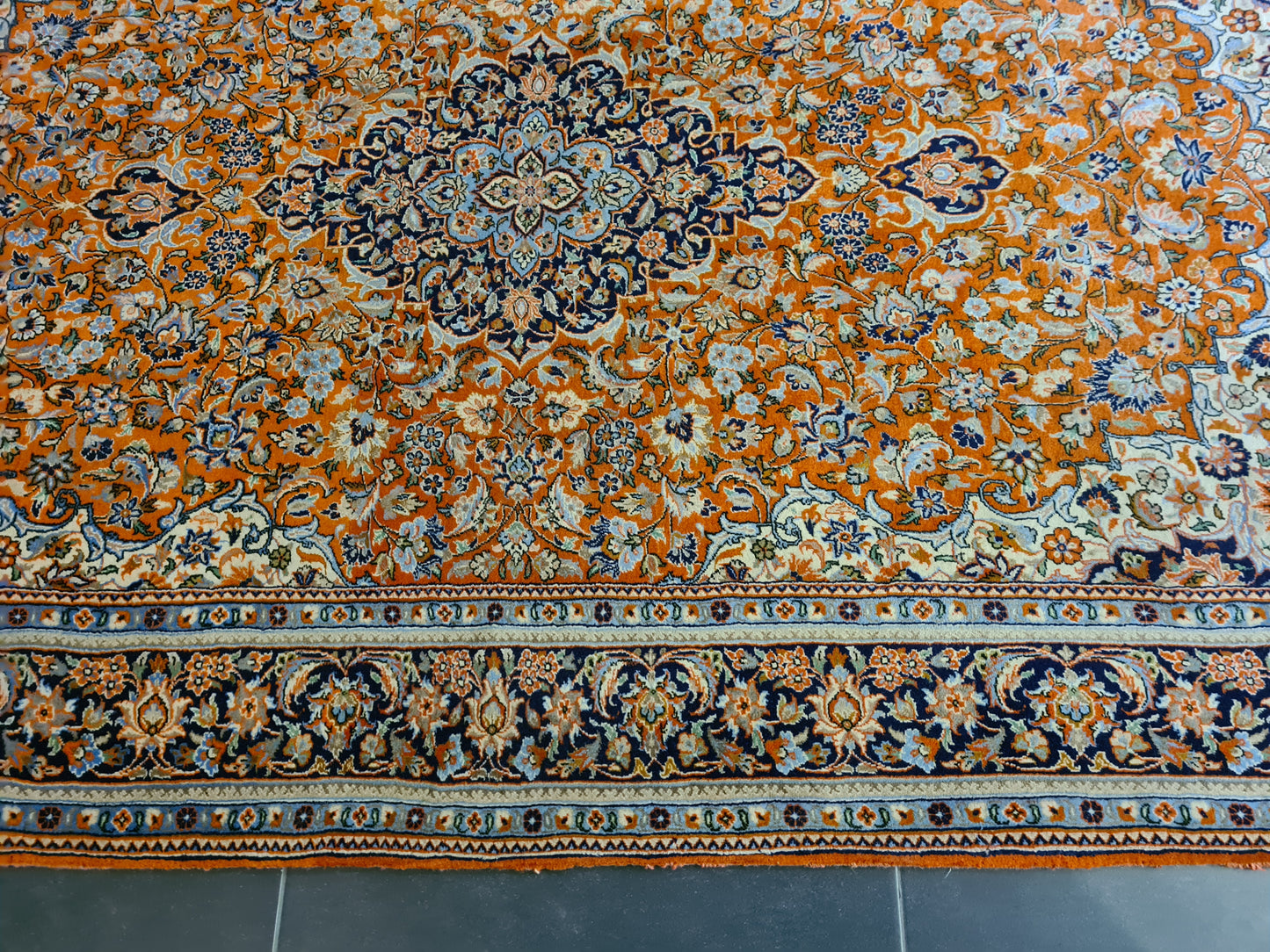 Perserteppich Orientteppich Handgeknüpfter Teppich Bidjar fein 245x155cm