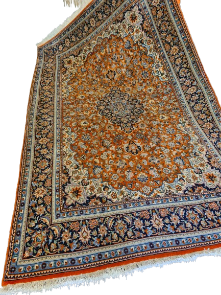 Perserteppich Orientteppich Handgeknüpfter Teppich Bidjar fein 245x155cm