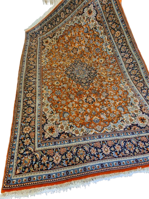 Perserteppich Orientteppich Handgeknüpfter Teppich Bidjar fein 245x155cm
