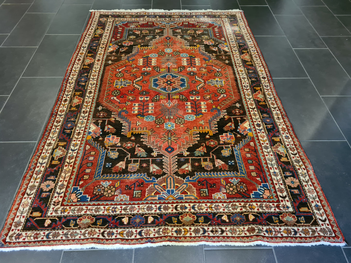 Perserteppich Orientteppich Handgeknüpfter Teppich Malaya 220x155cm