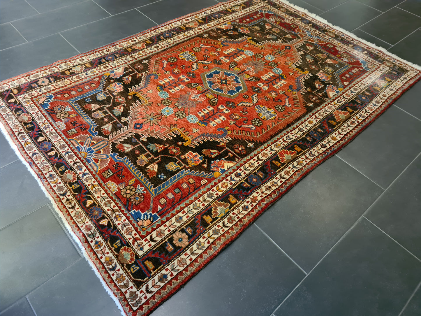 Perserteppich Orientteppich Handgeknüpfter Teppich Malaya 220x155cm