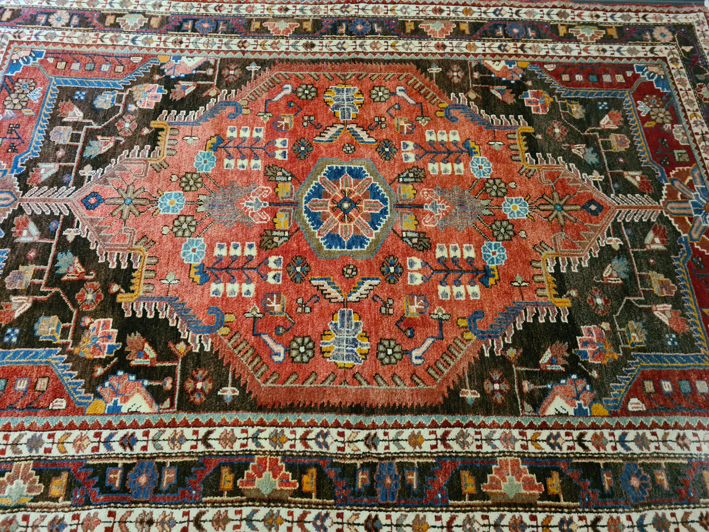 Perserteppich Orientteppich Handgeknüpfter Teppich Malaya 220x155cm