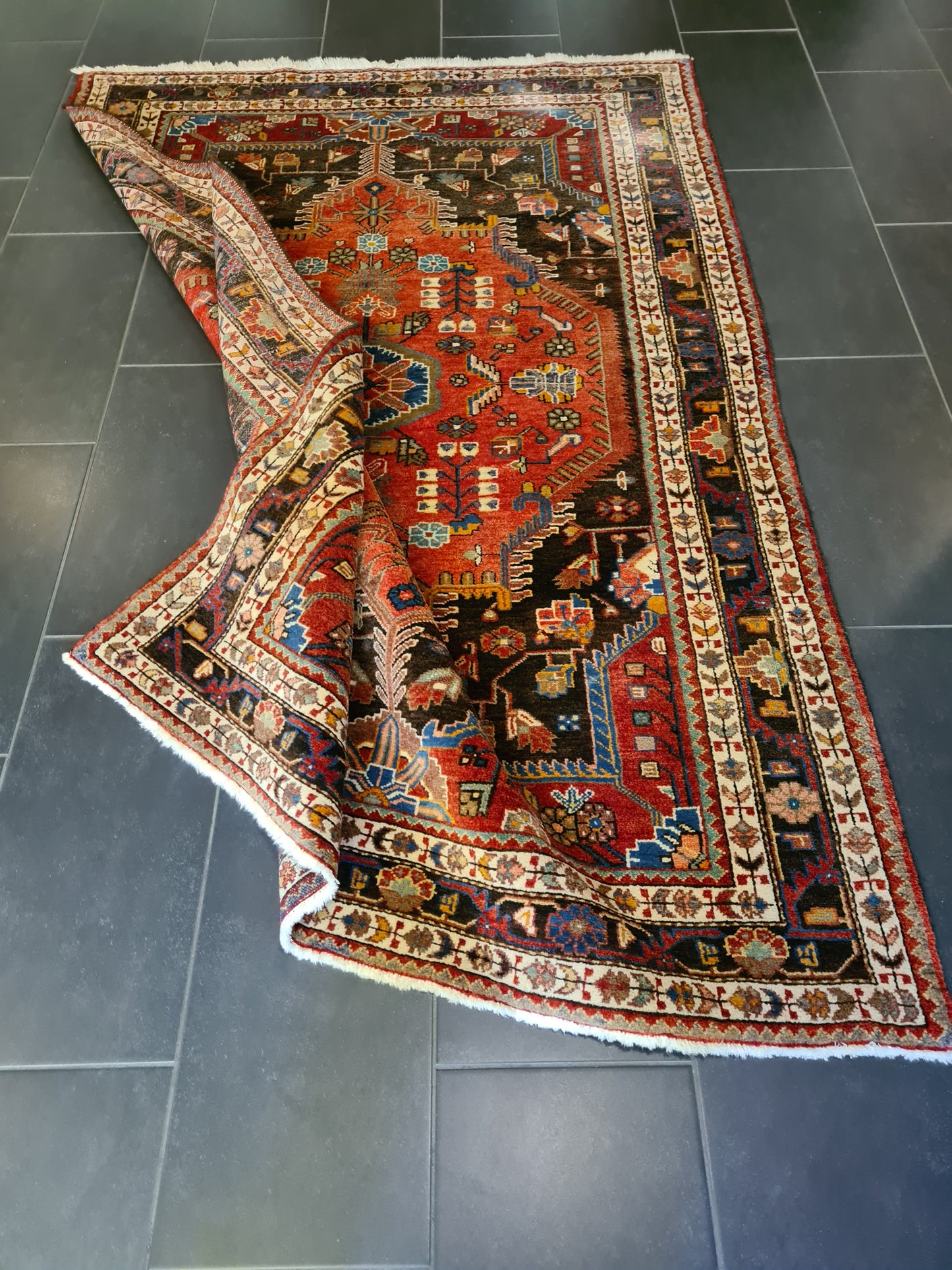 Perserteppich Orientteppich Handgeknüpfter Teppich Malaya 220x155cm