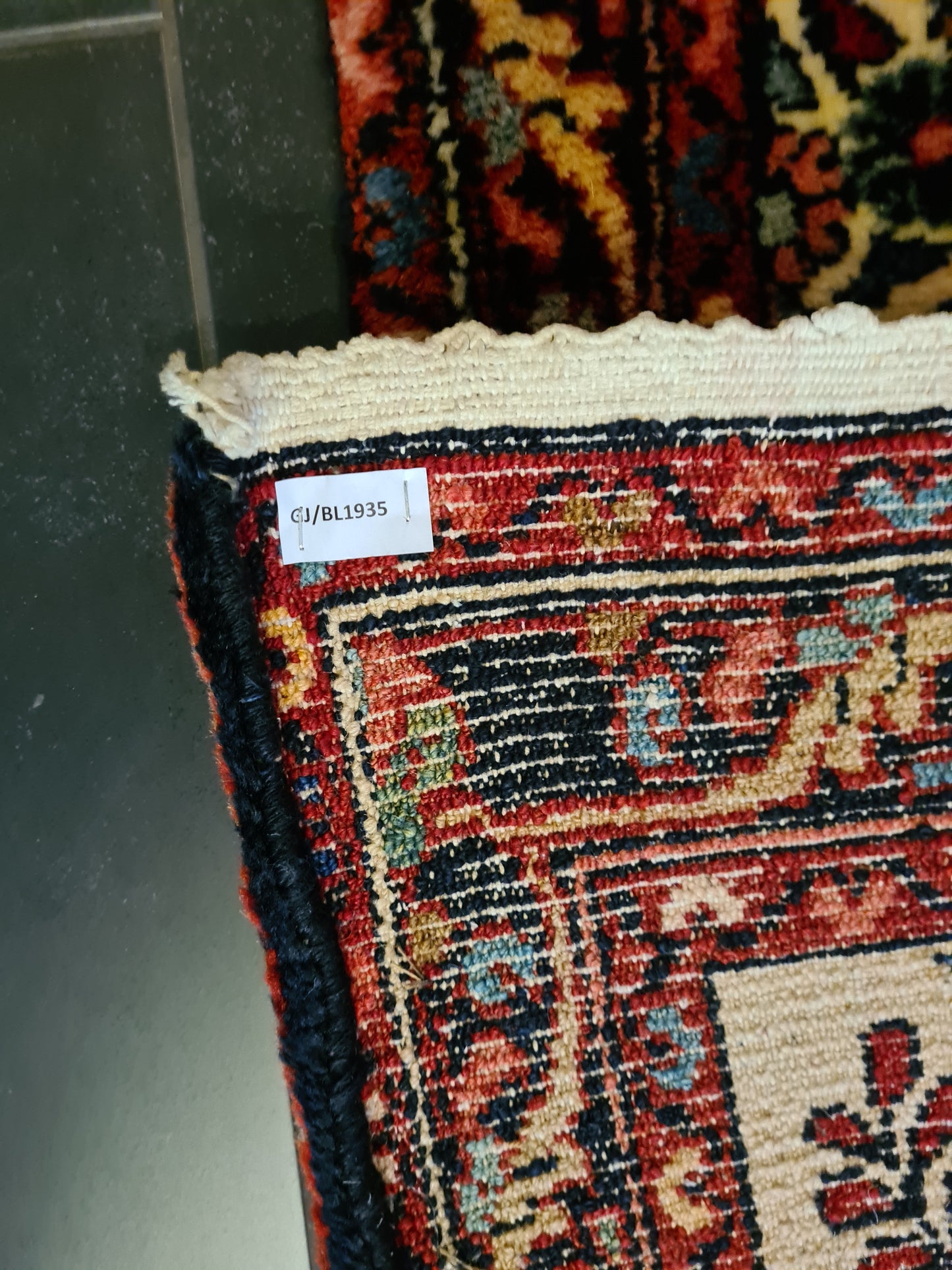 Perserteppich Orientteppich Handgeknüpfter Teppich Sarough 208x83cm