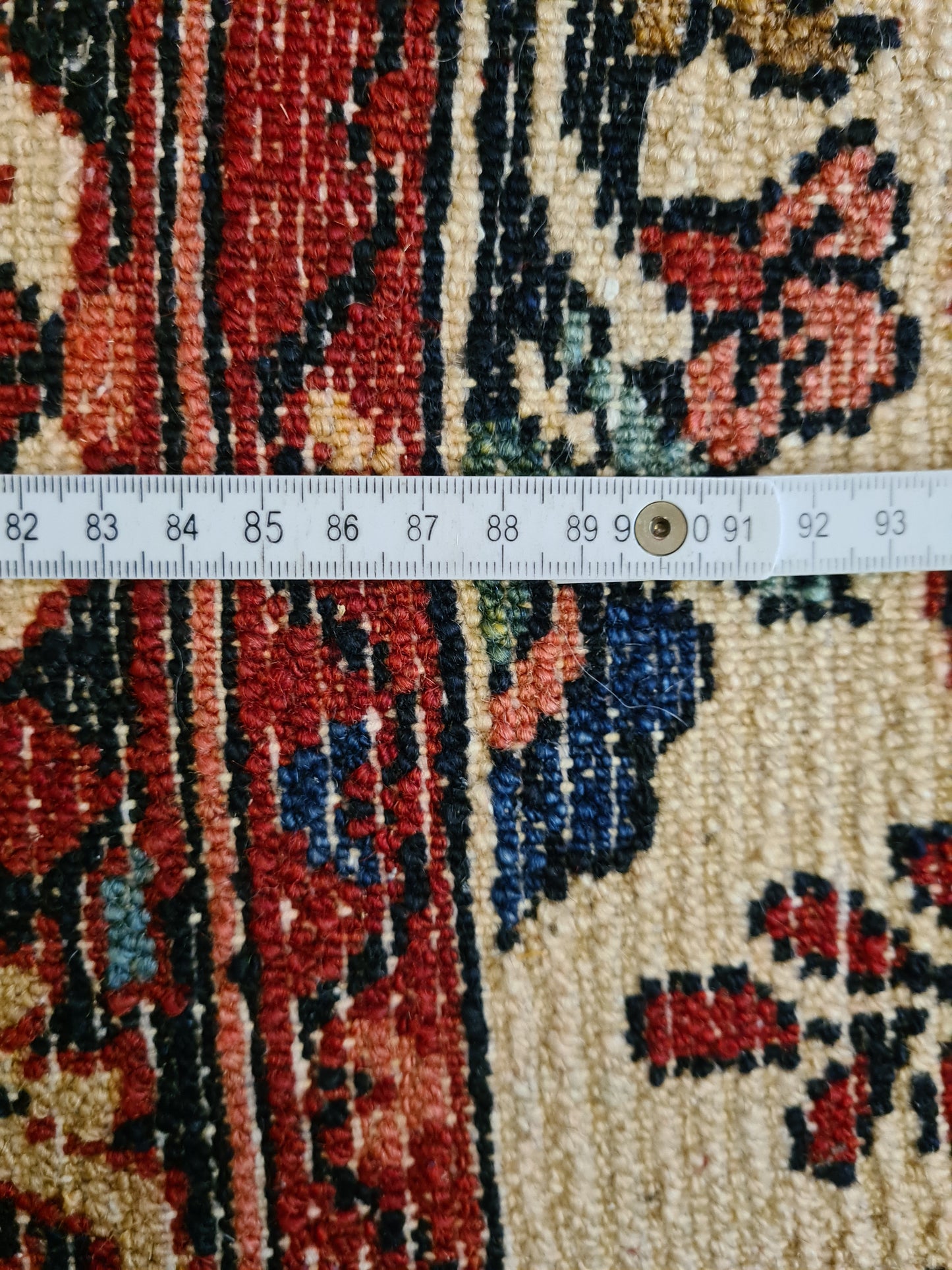 Perserteppich Orientteppich Handgeknüpfter Teppich Sarough 208x83cm