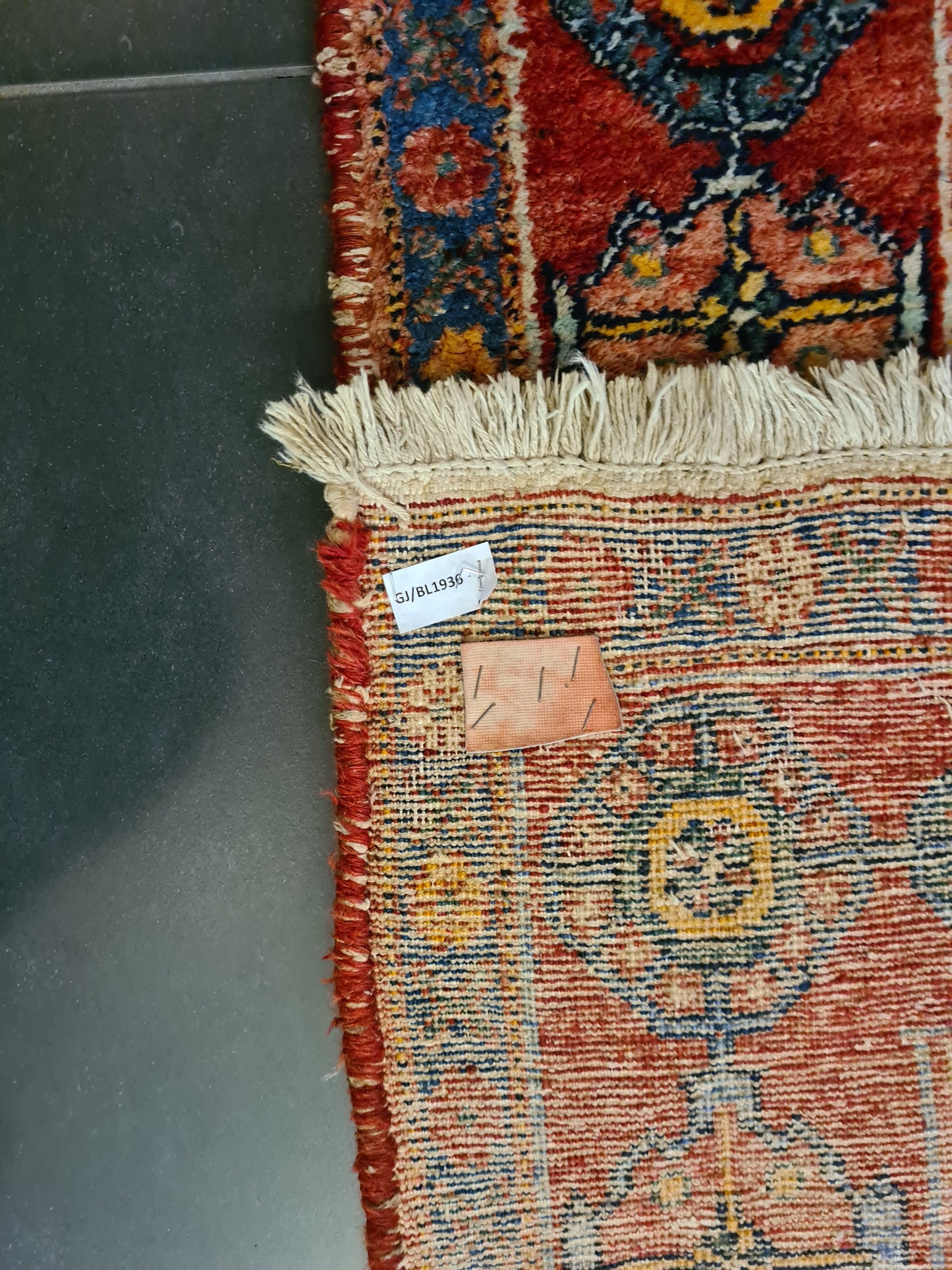 Antiker Handgeknüpfter Perserteppich Afshari Orientteppich 200x160cm