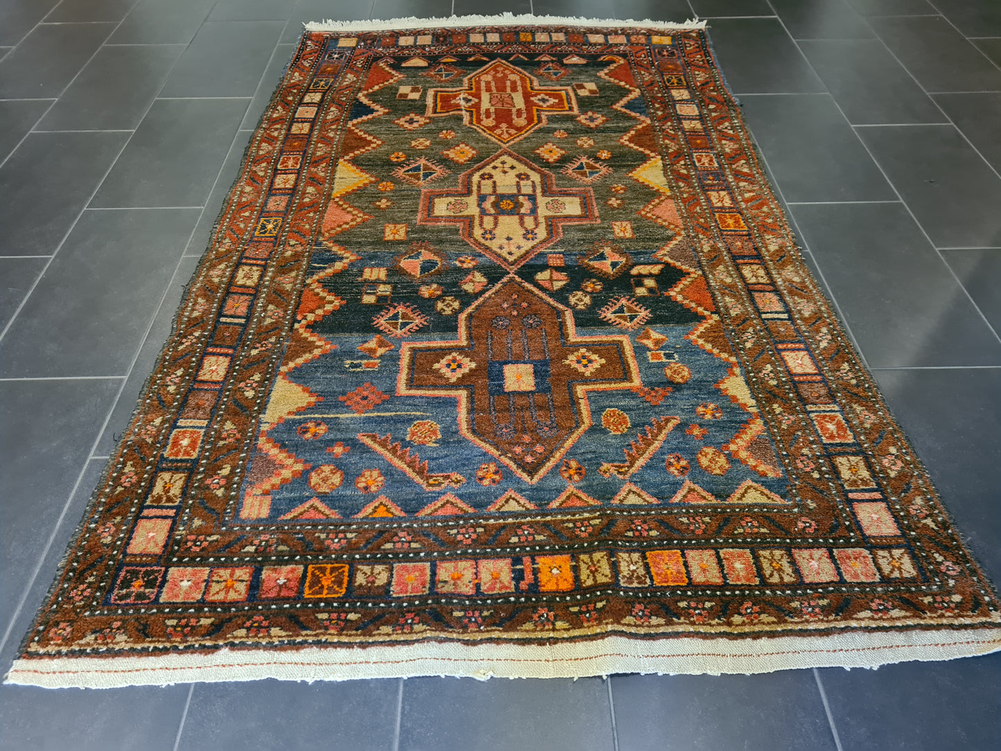 Perserteppich Orientteppich Handgeknüpfter Teppich Malaya 240x145cm
