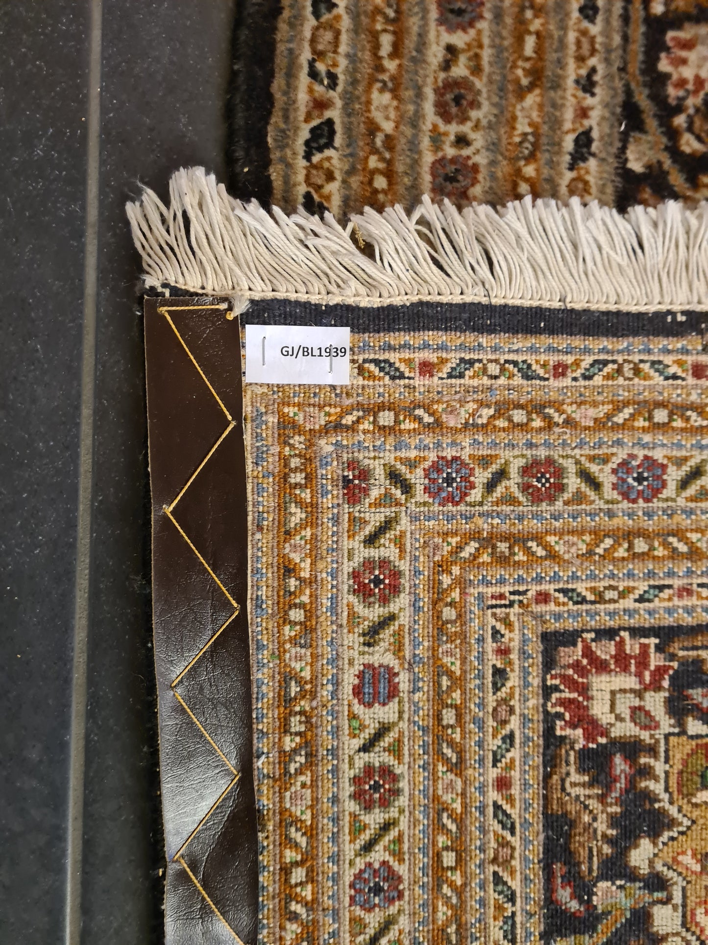 Perser Teppich Täbris Mahi Handgeknüpfter Seidenteppich 400x300cm