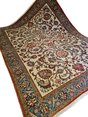 Perserteppich Orientteppich Täbris Handgeknüpfter Teppich 323x243cm