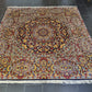 Perserteppich Orientteppich Handgeknüpfter Teppich Kirman 235x235cm
