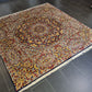 Perserteppich Orientteppich Handgeknüpfter Teppich Kirman 235x235cm