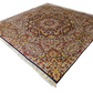 Perserteppich Orientteppich Handgeknüpfter Teppich Kirman 235x235cm