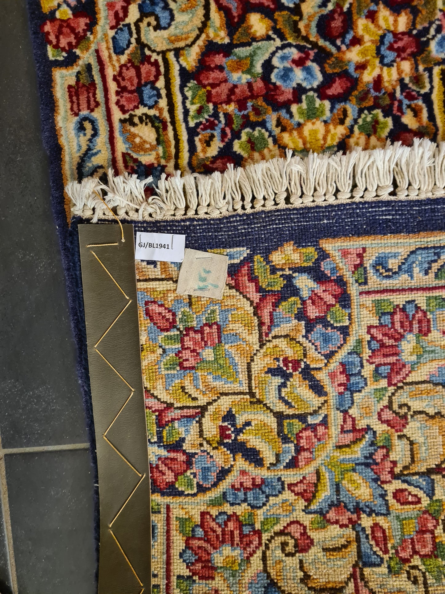 Perserteppich Orientteppich Handgeknüpfter Teppich Kirman 235x235cm