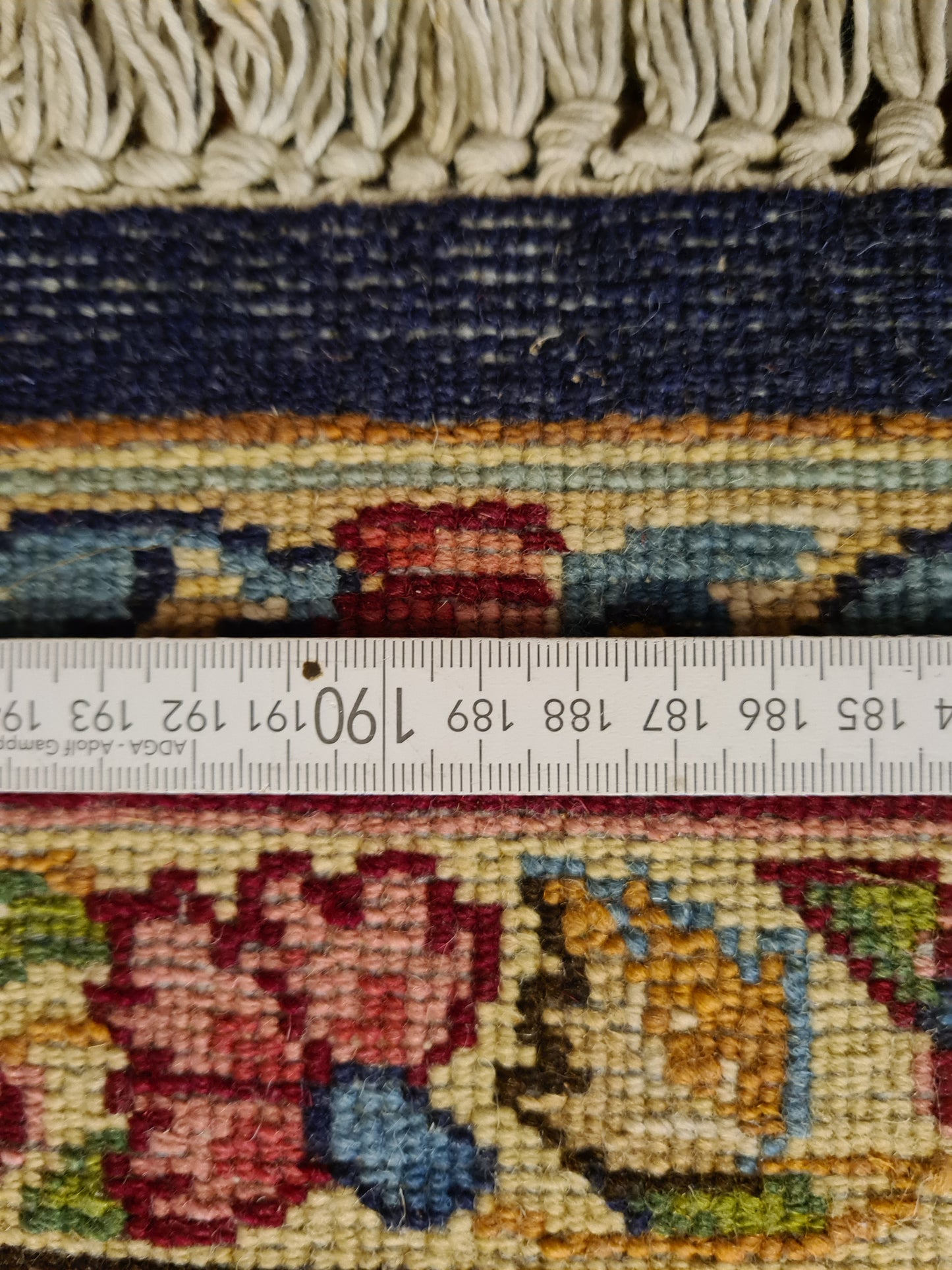 Perserteppich Orientteppich Handgeknüpfter Teppich Kirman 235x235cm