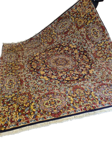 Perserteppich Orientteppich Handgeknüpfter Teppich Kirman 235x235cm