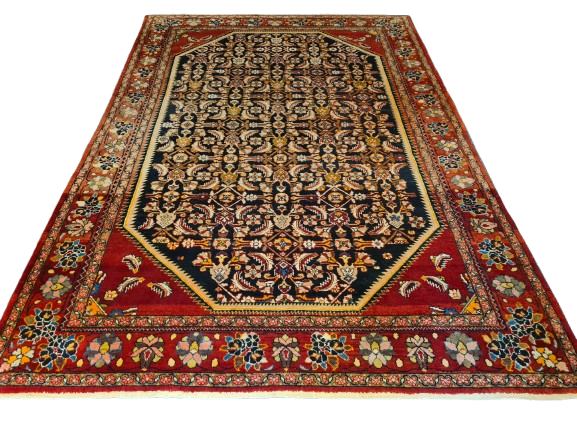 Orientteppich Perserteppich Handgeknüpfter Mahal Sarough 325x225cm