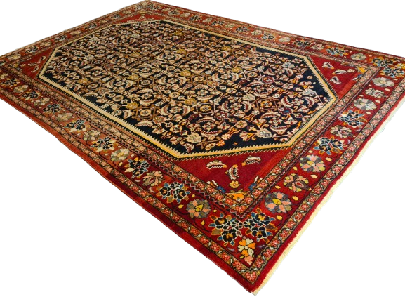 Orientteppich Perserteppich Handgeknüpfter Mahal Sarough 325x225cm