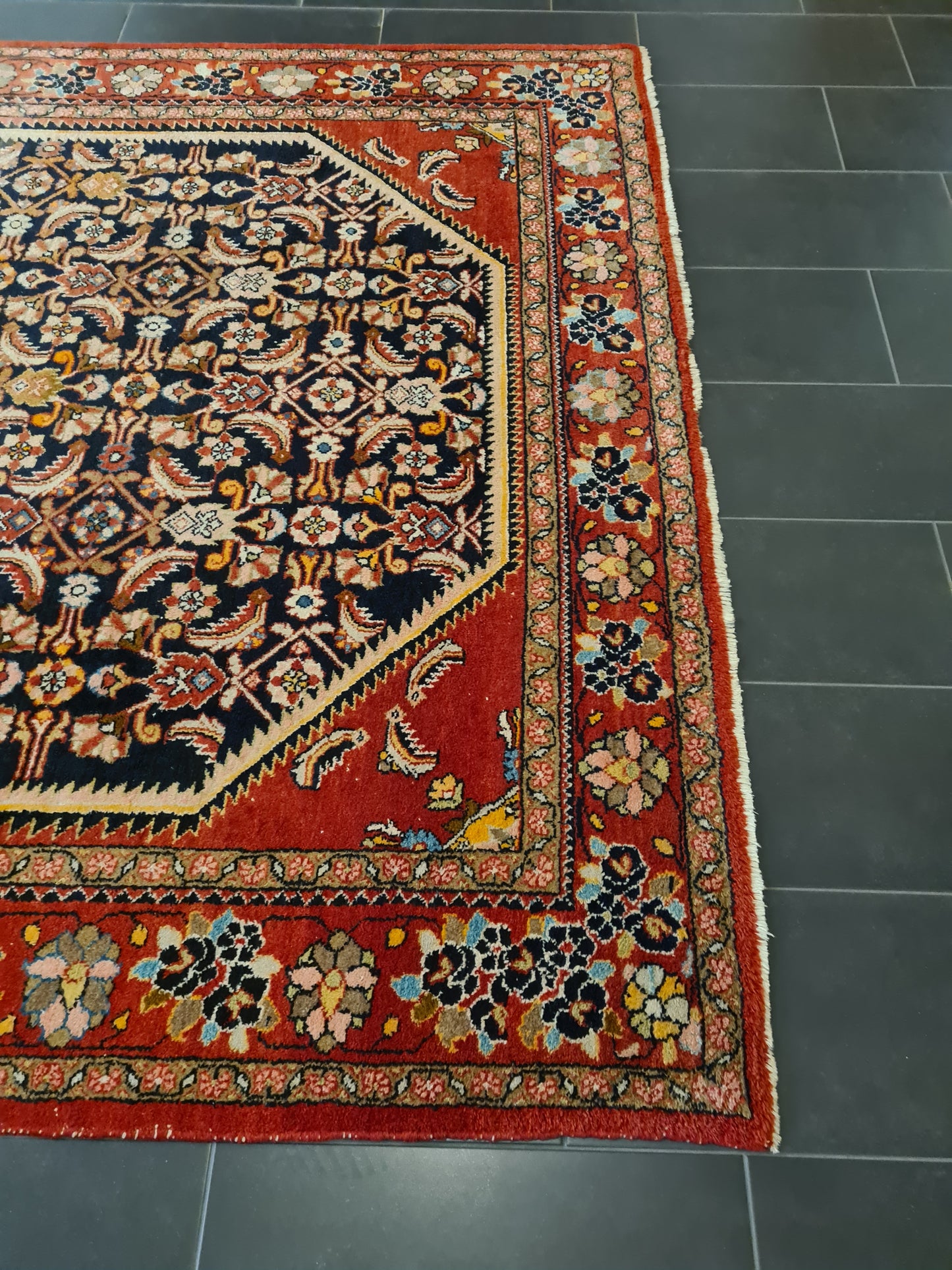 Orientteppich Perserteppich Handgeknüpfter Mahal Sarough 325x225cm