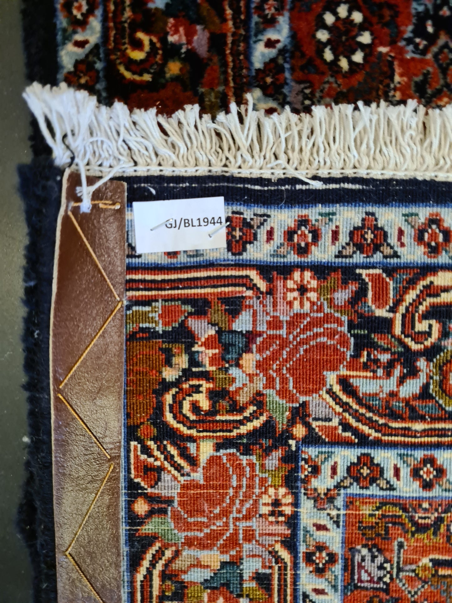 Perserteppich Orientteppich Handgeknüpfter Teppich Bidjar 350x81cm