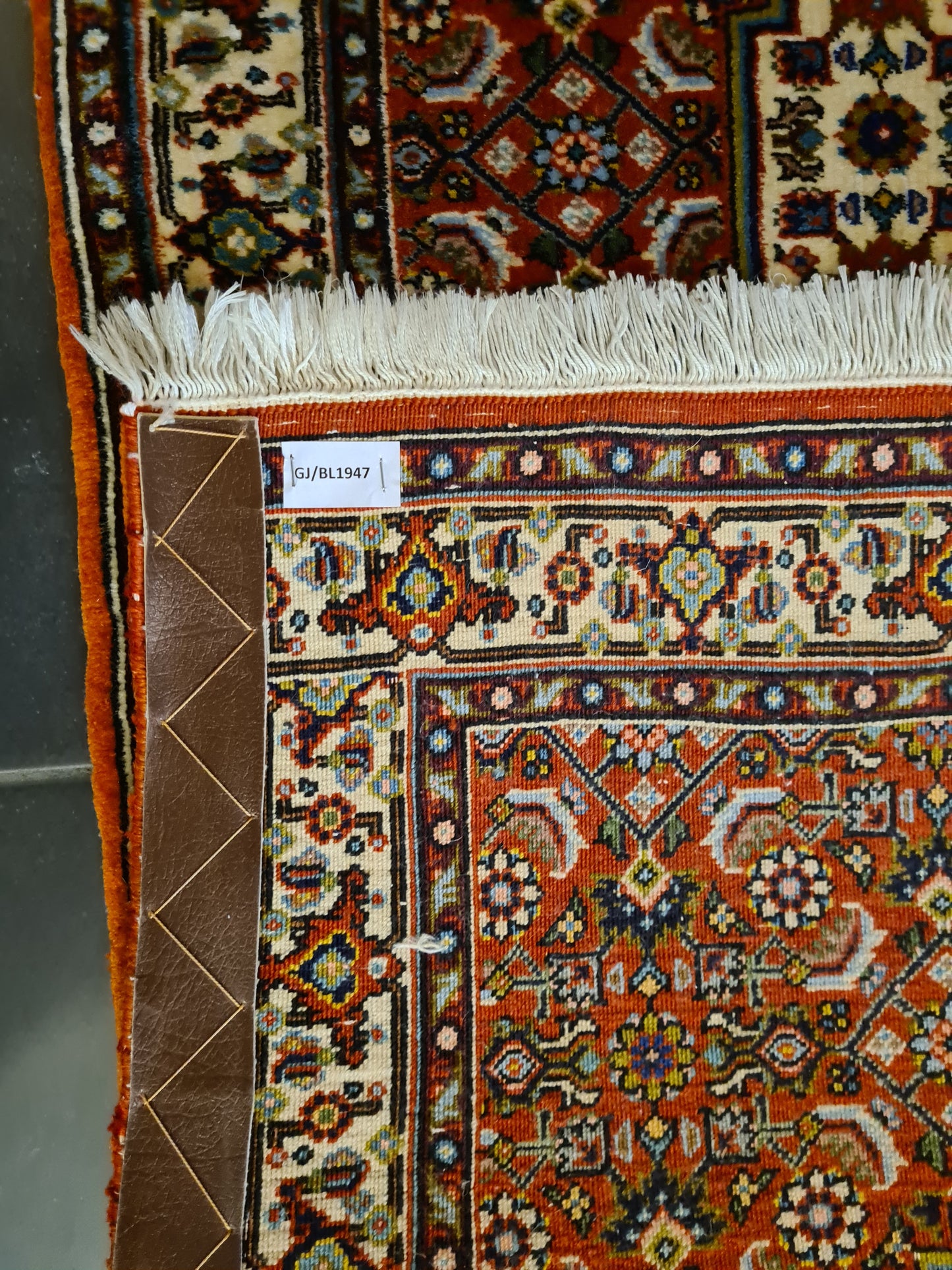 Perserteppich Orientteppich Handgeknüpfter Teppich Bidjar 198x75cm