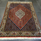 Perserteppich Orientteppich Handgeknüpfter Teppich Bidjar 167x115cm
