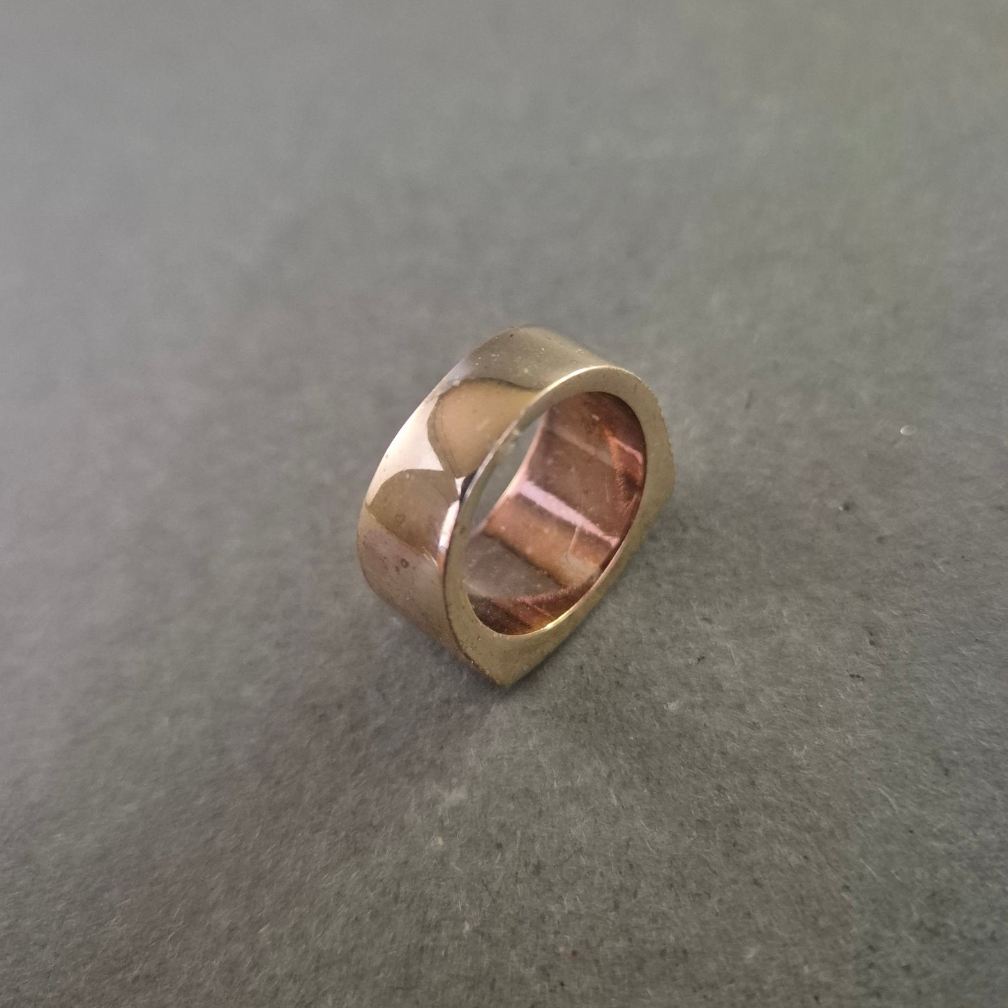 Vintage-Ring im Mosaikstil – Geometrisch & Farbintensiv