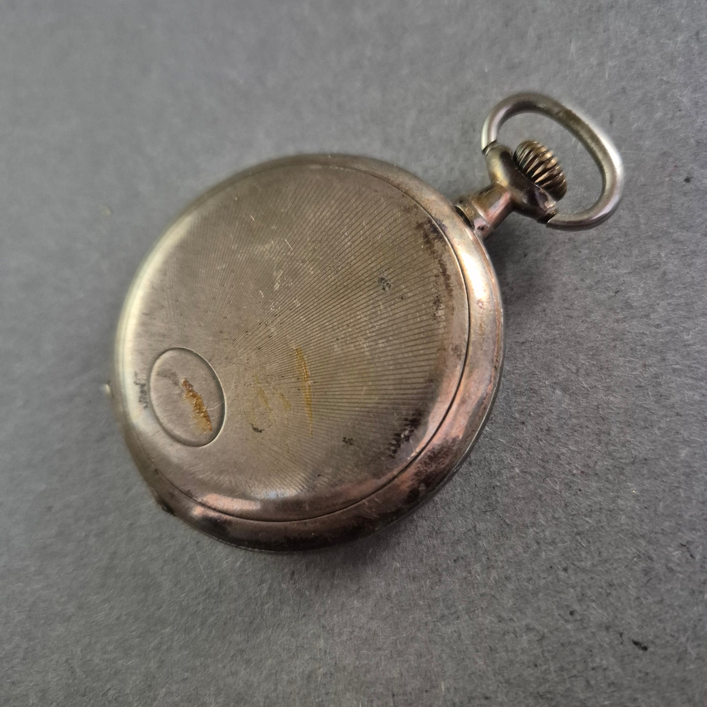 Antike Taschenuhr aus 800er Silber – Handaufzug & 15 Rubine