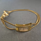 Elegante Damenarmband Uhr in Gold – Schlankes Design mit Quarzwerk