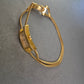 Elegante Damenarmband Uhr in Gold – Schlankes Design mit Quarzwerk