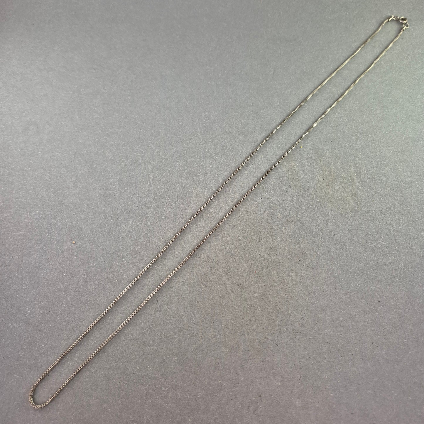 Schlichte Silberkette im Box-Design – Zeitlos & vielseitig kombinierbar