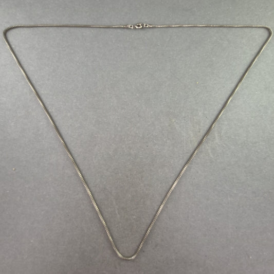 Schlichte Silberkette im Box-Design – Zeitlos & vielseitig kombinierbar