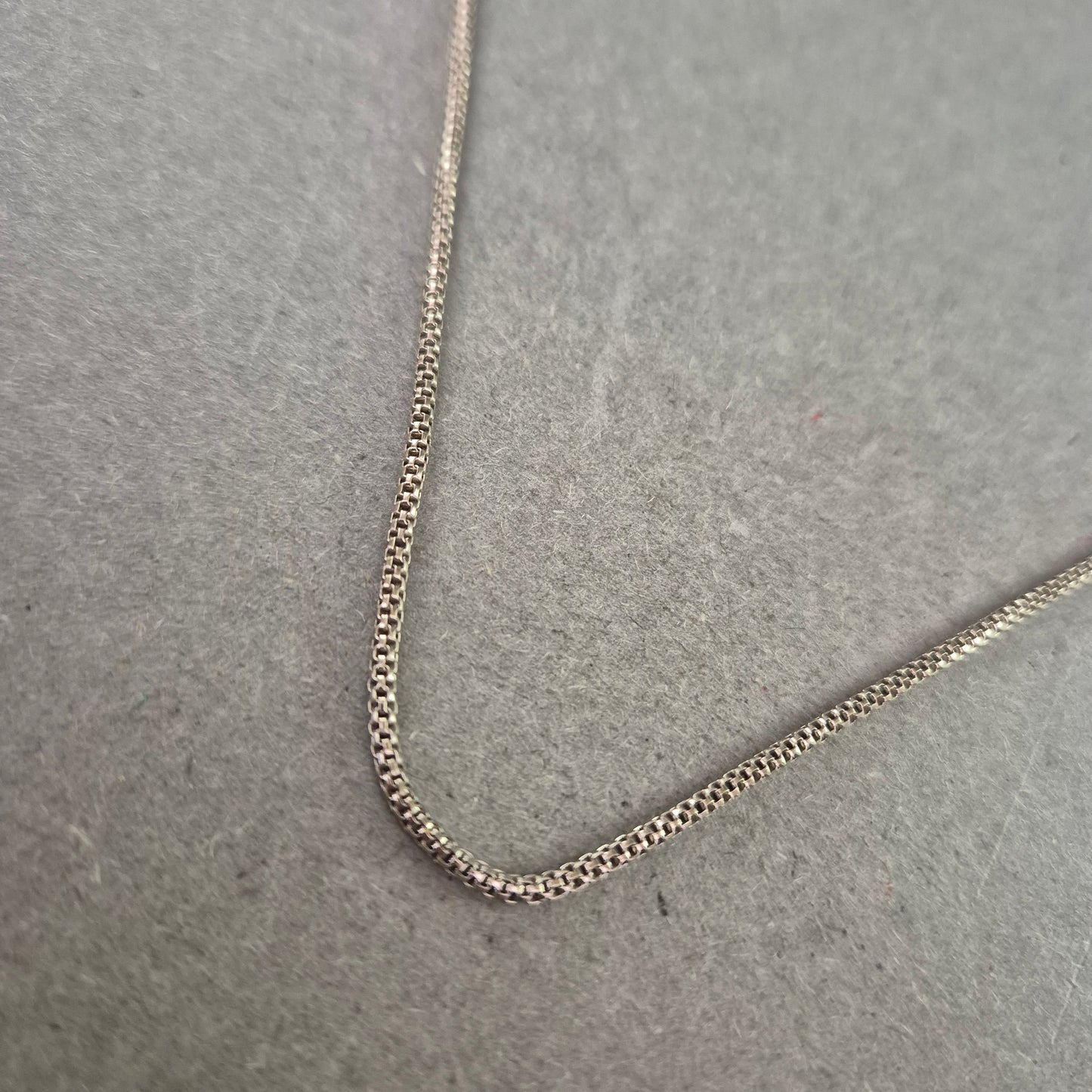 Schlichte Silberkette im Box-Design – Zeitlos & vielseitig kombinierbar