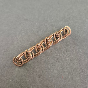 Vintage-Kettenstück im Roségold-Look – Grobgliedrig und dekorativ
