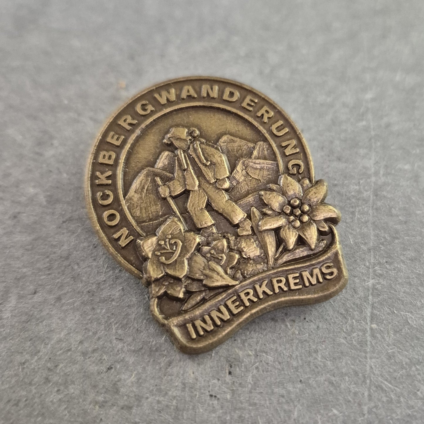 Wanderabzeichen „Nockbergwanderung“ – Innerkrems, Vintage-Sammlerstück