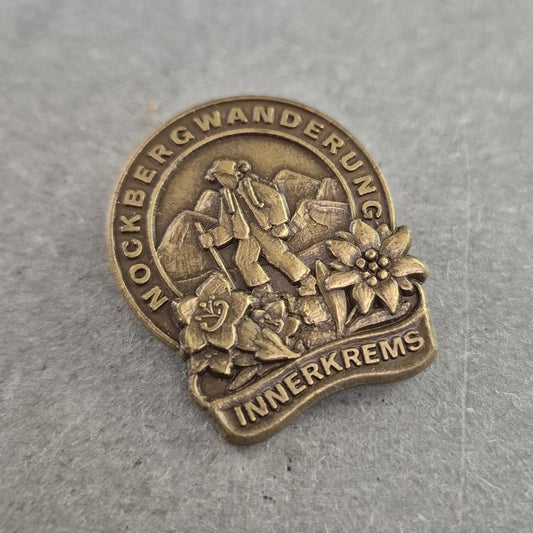 Wanderabzeichen „Nockbergwanderung“ – Innerkrems, Vintage-Sammlerstück