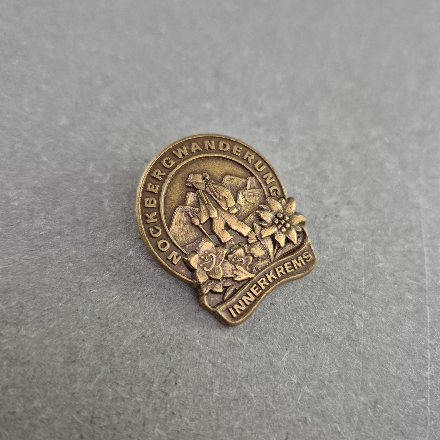Wanderabzeichen „Nockbergwanderung“ – Innerkrems, Vintage-Sammlerstück
