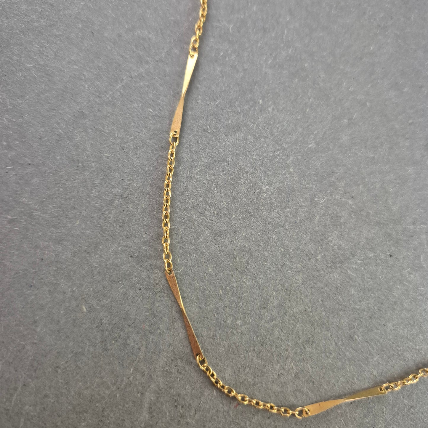 Feine Vintage-Goldkette mit Gliederelementen – Dezent & Elegant