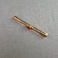 Elegante Vintage-Brosche mit Rubinrotem Akzent – Stilvolle Zierde in Goldoptik