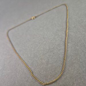 Feine Damen Halskette – Zarte Gliederkette in Goldoptik