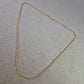 Feine Damen Halskette – Zarte Gliederkette in Goldoptik