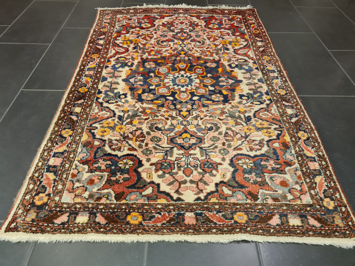 Perserteppich Orientteppich Handgeknüpfter Teppich Malaya 160x100cm