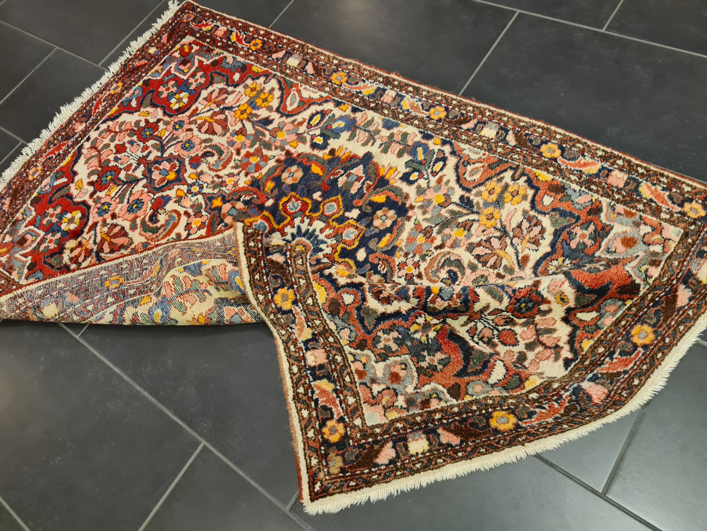 Perserteppich Orientteppich Handgeknüpfter Teppich Malaya 160x100cm