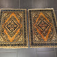 2er Set Orientteppich Perserteppich Handgeknüpfter Us Sarough 77x56cm